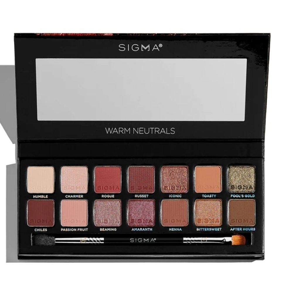 *NIB* Sigma Beauty Warm Neutrals Eyeshadow Palette